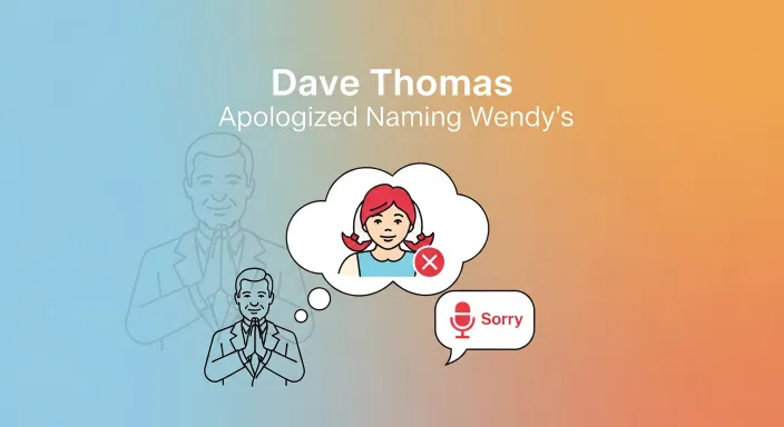 apology on Wendy's